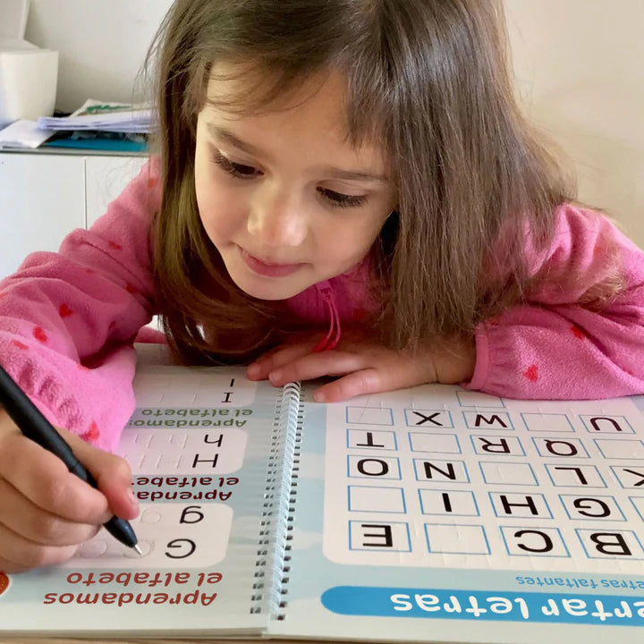 Cuaderno mágico de escritura para Niños - Pack 4